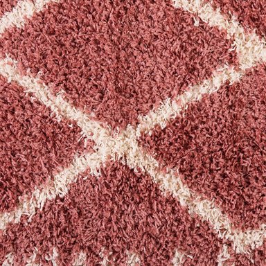 ALFOMBRA DIB DESIGN SHAGGY 45 PINK 180 X 275 CM - 2