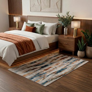 ALFOMBRA OPERA 060X120 CREAM CREAM FE656 - 1