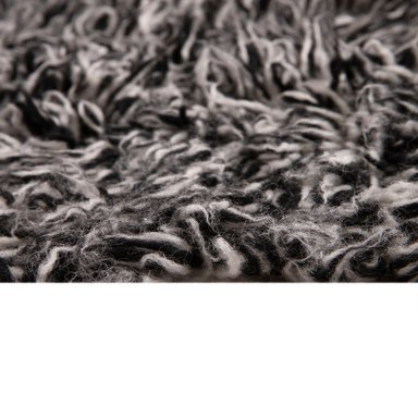 ALFOMBRA FLOKATI 170X240 NEGRO - 3