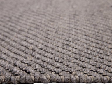 ALFOMBRA HANDWOVEN WOOL STYLE 190X290 GRIS - 2