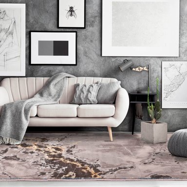 ALFOMBRA MILLET 160X230 HE367 GRIS - 7