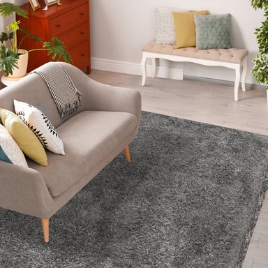 ALFOMBRA KITE 190X290 GRIS - 5