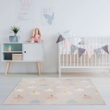 ALFOMBRA KIDS NORDIC 120X170 45 BEIGE - 2