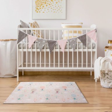 ALFOMBRA KIDS NORDIC 80X120 47 BEIGE - 2