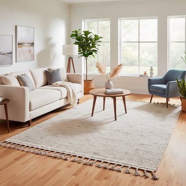 ALFOMBRA KELIM NORDIC 160X230 64876 BEIGE - 1