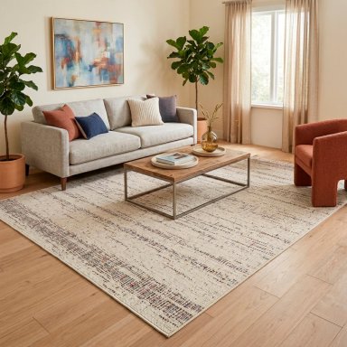 ALFOMBRA PHOENIX 133X190 12648A BEIGE - 1