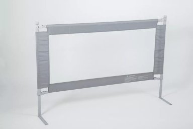 2 BARANDAS PARA CAMA 1 PLAZA (90X200 CM) ALTURA 74 A 100CM - 2