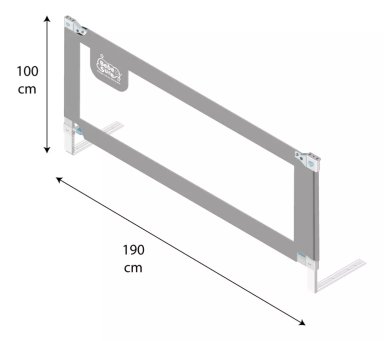 BARANDA PARA CAMA 190CM COLCHONES ALTOS - 3