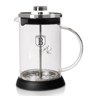 Cafetera Francesa 350 ml Berlinger Haus, línea black silver collection, Acero inoxidable. - 1