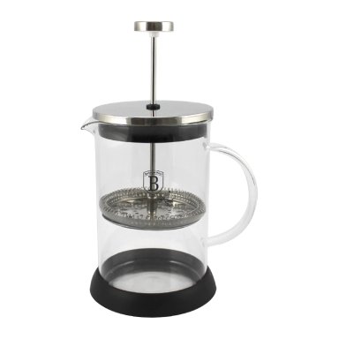CAFETERA FRANCESA 800 ML BERLINGER HAUS, LÍNEA BLACK SILVER COLLECTION, ACERO INOXIDABLE - 2