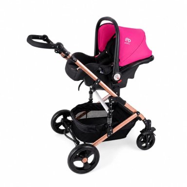 COCHE TRAVEL SYSTEM FJ ROSADO PIKABOO - 2