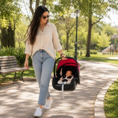 COCHE TRAVEL SYSTEM FJ ROSADO PIKABOO - 7