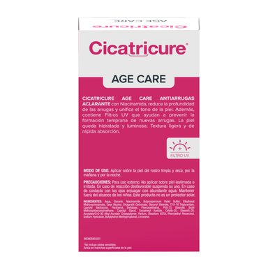 CICATRICURE AGE CARE CREMA ANTIARRUGAS ACLARANTE 50 G - 2