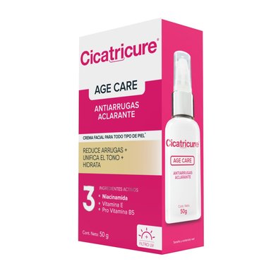 CICATRICURE AGE CARE CREMA ANTIARRUGAS ACLARANTE 50 G - 4
