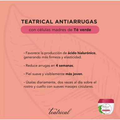 TEATRICAL CREMA FACIAL ANTIARRUGAS 100 GR - 3