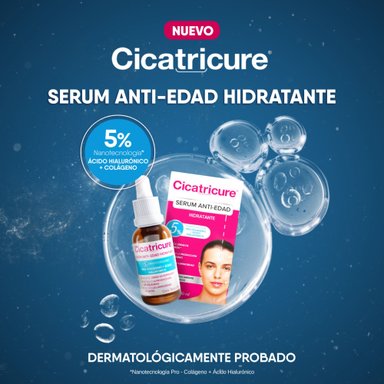CICATRICURE SERUM FACIAL ANTI-EDAD HIDRATANTE 30ML - 5
