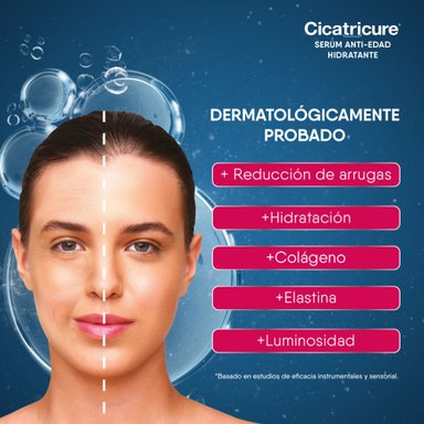 CICATRICURE SERUM FACIAL ANTI-EDAD HIDRATANTE 30ML - 8