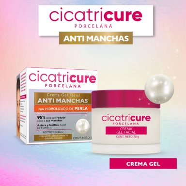 CICATRICURE PORCELANA CREMA GEL FACIAL 50GR - 9