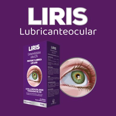 LUBRICANTE OCULAR LIRIS 10ML - 3