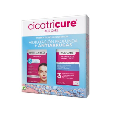 CICATRICURE SE RUM ANT HID 30ML+AGE CARE CRE HUMECTANTE 50GR - 3