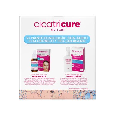 CICATRICURE SE RUM ANT HID 30ML+AGE CARE CRE HUMECTANTE 50GR - 4