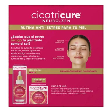 CICATRICURE RUTINA FACIAL ANTI ESTRE S - 3