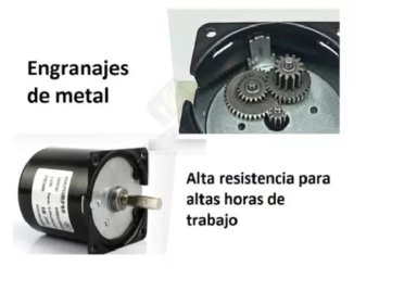 MOTOR SPIEDO PARILLA 35 KG largo tridente 1,2 mts acero inox. - 10