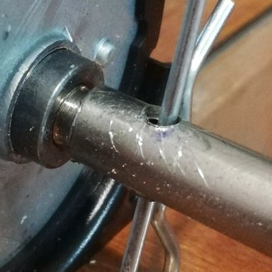 MOTOR SPIEDO PARILLA 35 KG largo tridente 1,2 mts acero inox. - 11