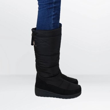 BOTAS NIEVE Y LLUVIA IMPERMEABLES FORRADAS POR DENTRO CON CHIPORRO - 3