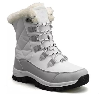 BOTIN NIEVE Y LLUVIA - BOTAS FORRADAS EN CHIPORRO - 1