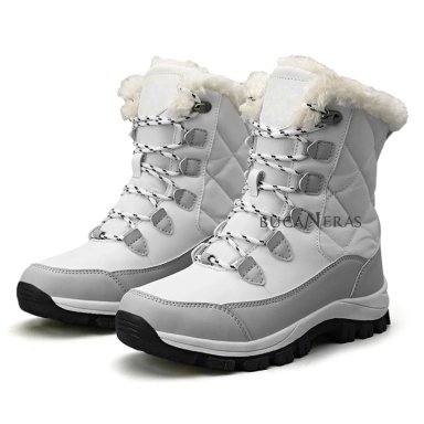 BOTIN NIEVE Y LLUVIA - BOTAS FORRADAS EN CHIPORRO - 2
