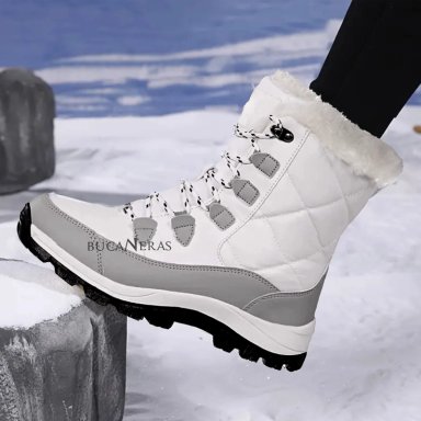 BOTIN NIEVE Y LLUVIA - BOTAS FORRADAS EN CHIPORRO - 3