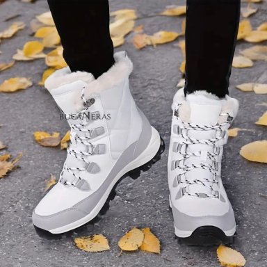 BOTIN NIEVE Y LLUVIA - BOTAS FORRADAS EN CHIPORRO - 9