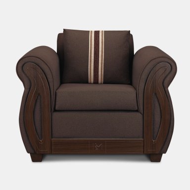 JUEGO LIVING RUZAM MOBEL ISIDORA 3-1-1 CAFÉ - 6