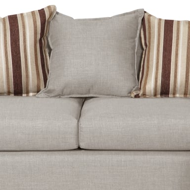 SECCIONAL RUZAM MOBEL BEGOÑA 5 CUERPOS LINO BEIGE - 4