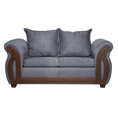 JUEGO LIVING RUZAM MOBEL ISIDORA 5 CUERPOS LINO GRIS 3-2 - 2