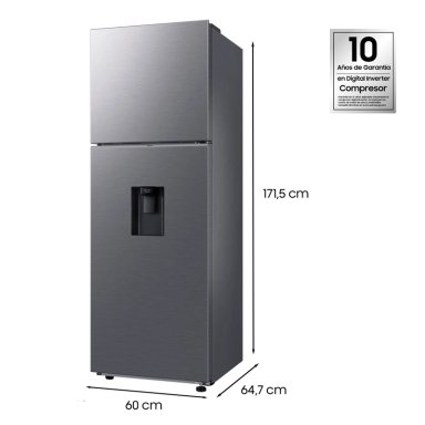 Refrigerador Top Mount Freezer 298L Space Max - 5