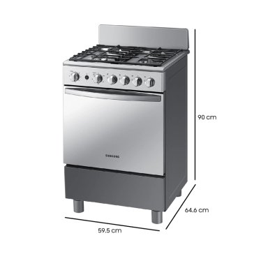 COCINA A GAS SAMSUNG CON 4 QUEMADORES CON QUEMADOR RÁPIDO - 9
