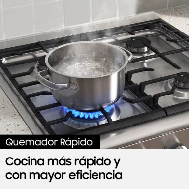 COCINA A GAS SAMSUNG CON 4 QUEMADORES CON QUEMADOR RÁPIDO - 11