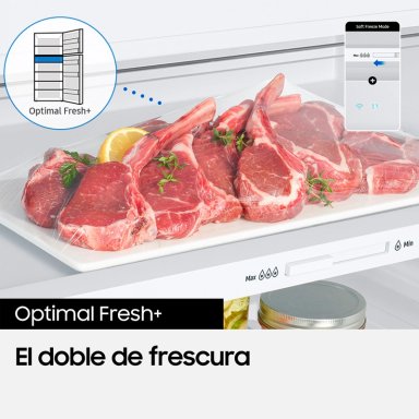 REFRIGERADOR TOP MOUNT FREEZER SAMSUNG 341L SPACE MAX RT35CG5540S9ZS - 6
