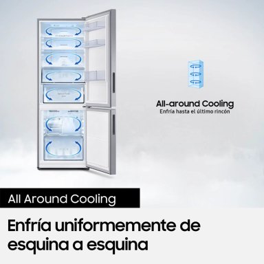 Refrigerador Bottom Mount Freezer 328L Space Max - 8