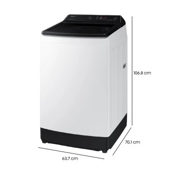 Lavadora de carga superior 17Kg con Eco Bubble Blanca - 5