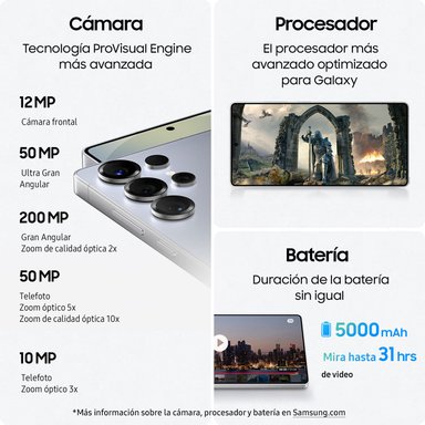 Galaxy S25 Ultra 512GB Negro Titanio - 8