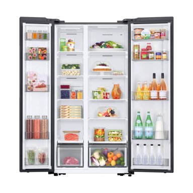 REFRIGERADOR SAMSUNG NO FROST SIDE BY SIDE 564L GRIS - 4