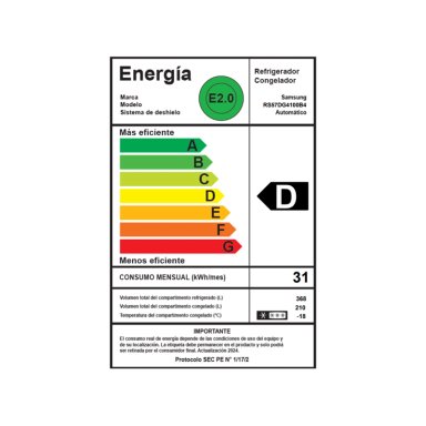 Refrigerador Side by Side con dispensador 560L Negro - 3