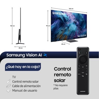 75" Neo QLED 8K QN990F Vision AI Smart TV (2025) - 2