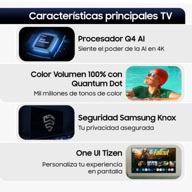 85" QLED QEF1 4K Vision AI Smart TV (2025) - 3