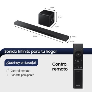 Q-Series Soundbar HW-QS700F 3.1.2 Subwoofer (2025) - 2