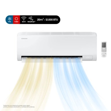 Aire Acondicionado Split Muro Wind Free Inverter 12000 BTU (2025) - 4