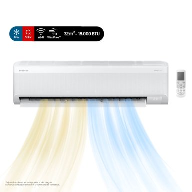 Aire Acondicionado Split Muro Wind Free Inverter 18000 BTU (2025) - 4